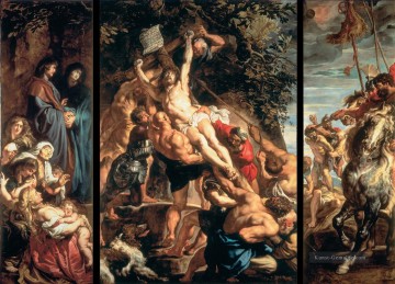  Rubens Malerei - Kreuzaufrichtung Barock Peter Paul Rubens